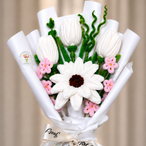Birthday Crochet Flower Gift